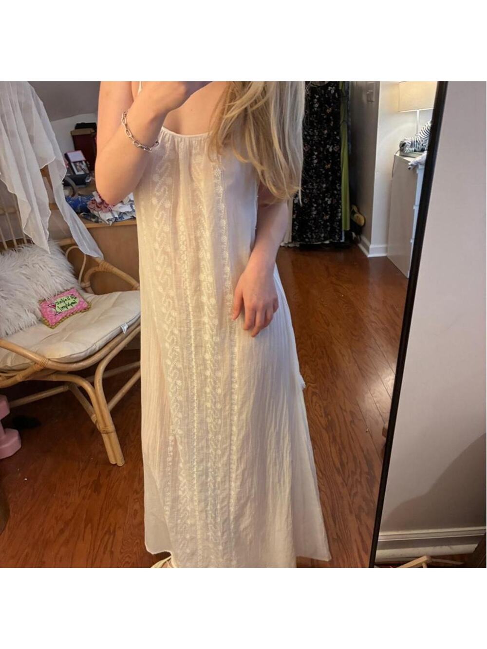 Nanette lepore white maxi dress